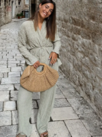 Ensemble Kimono Élégant Plissé