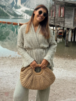 Kimono léger avec des plis pour un look unique