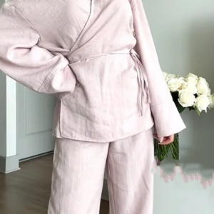 Ensemble Kimono Rose Décontracté pour un look décontracté