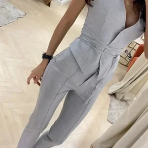 Kimono léger gris clair, style moderne et chic