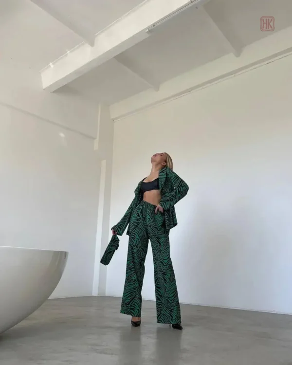 ensemble-kimono-vert-style-1 Ensemble Kimono Vert Stylé