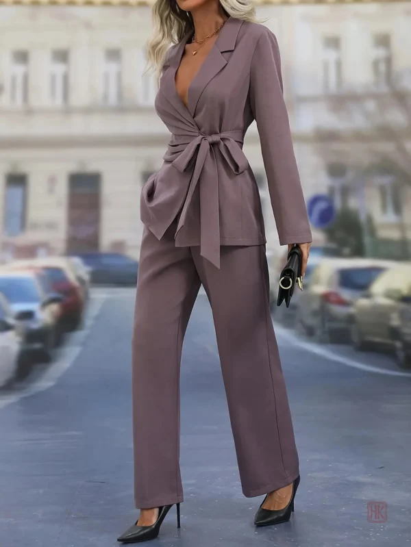 Vêtement kimono violet, à porter en toute saison