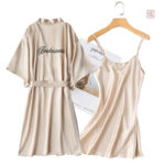 Pyjama kimono femme en tissu doux et léger