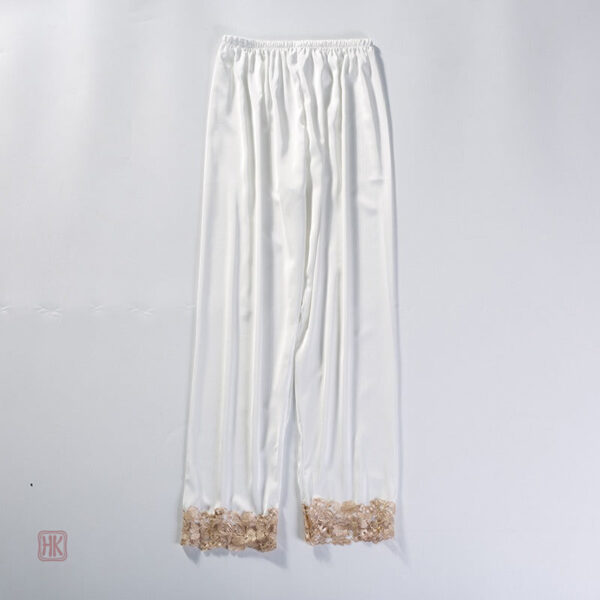 Ensemble de lingerie nuit femme en blanc