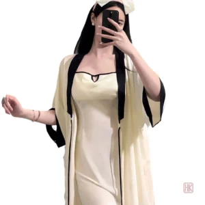 Peignoir Kimono de Nuit élégant pour femme