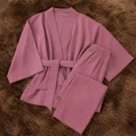 Vêtement de nuit confortable, ensemble pyjama féminin