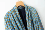 Peignoir léger à motifs modernes