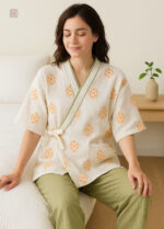 Ensemble Pyjama Kimono Femme