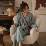 Kimono rétro confortable pour les nuits d'été