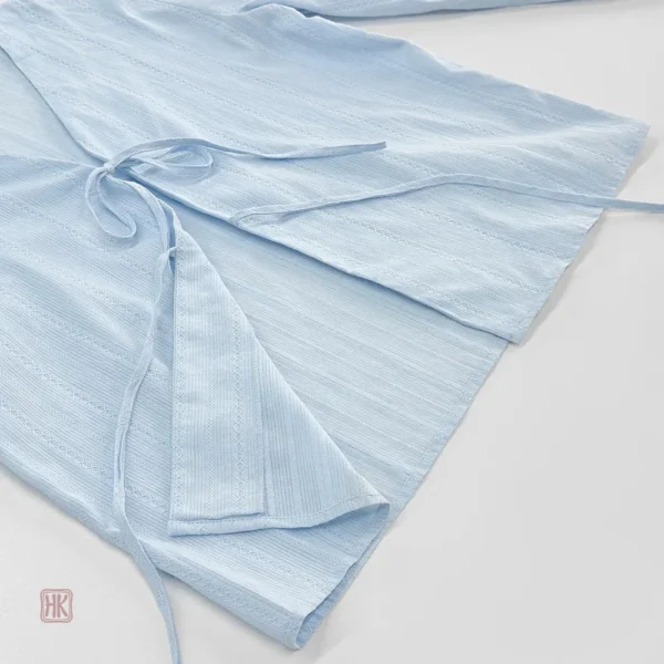 Ensemble pyjama kimono à motifs