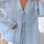 Pyjama kimono femme en design chic