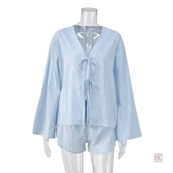 Short sexy et kimono assorti