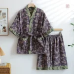 Ensemble de nuit court et stylé pour les soirées d'été