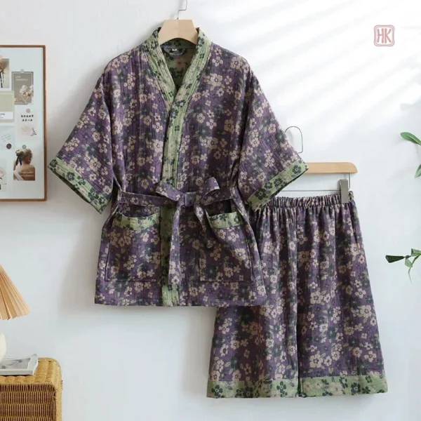 Ensemble de nuit court et stylé pour les soirées d'été