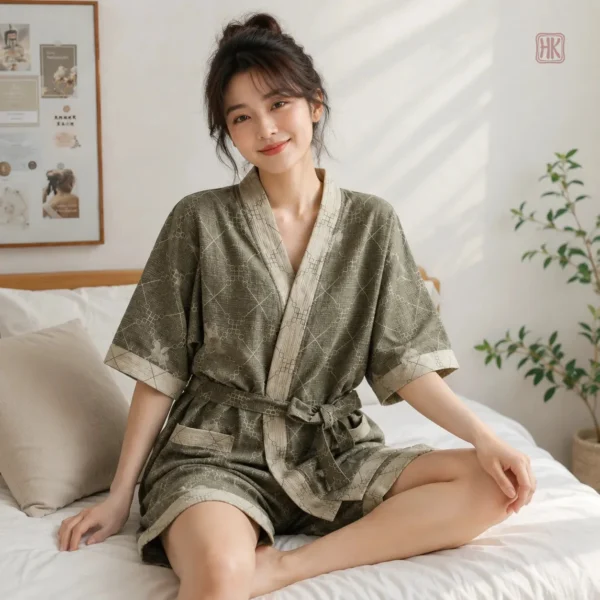 ensemble-pyjama-short-femme-confortable-1 Ensemble Pyjama Short Femme Confortable