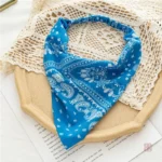 Bandeau élégant avec motif bandana pour accessoire capillaire