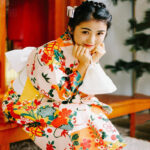 Vêtement japonais féminin inspiré des geishas