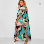 Kimono fleuri léger et élégant