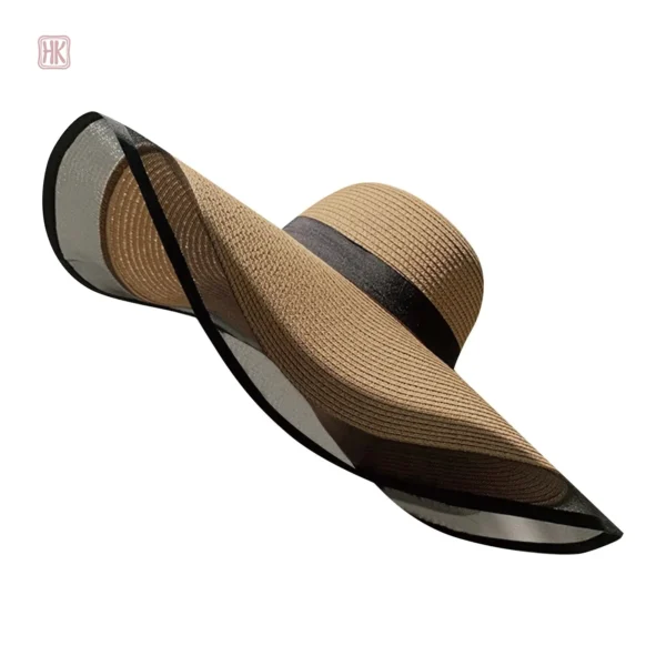 Chapeau de plage large idéal pour l'été