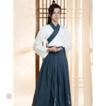 Vêtement traditionnel chinois, coupe fluide pour homme