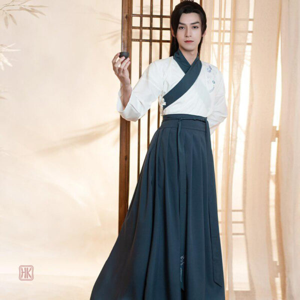 Mode asiatique masculine, hanfu chic et stylé