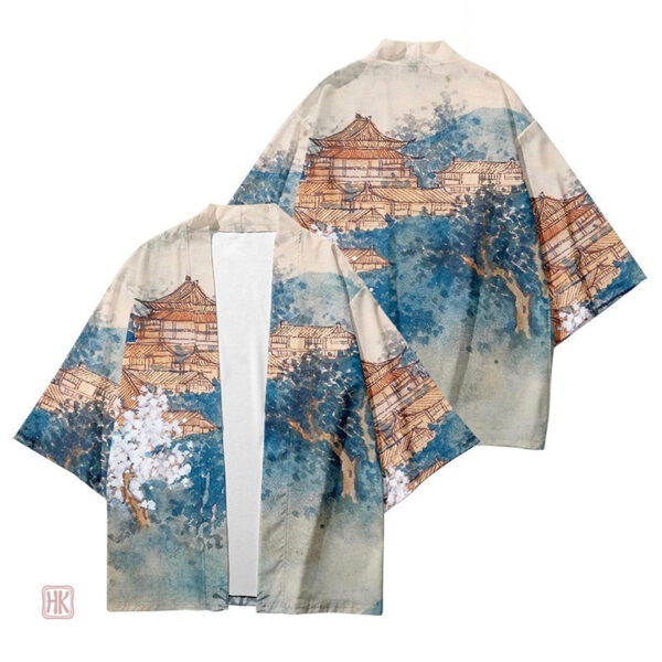 Veste courte inspirée des temples japonais
