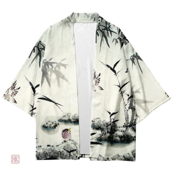 Veste kimono homme, design estival pour la plage