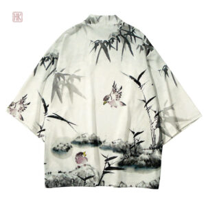Kimono moderne pour homme, parfait pour les journées ensoleillées
