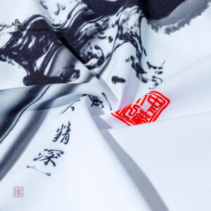 Veste traditionnelle japonaise, motif Ying Yang