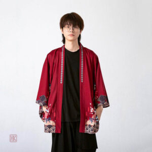 Haori Kimono Samurai pour homme