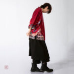 Kimono japonais élégant pour homme