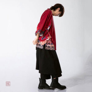 Kimono japonais élégant pour homme