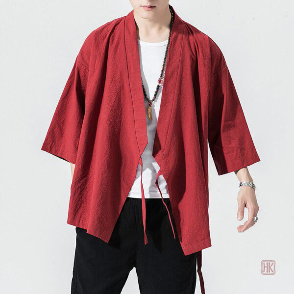 haori-moderne-homme-1 Haori moderne pour homme, style kimono élégant