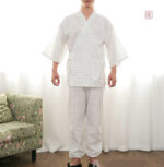 Pyjama Jinbei masculin, design classique et léger