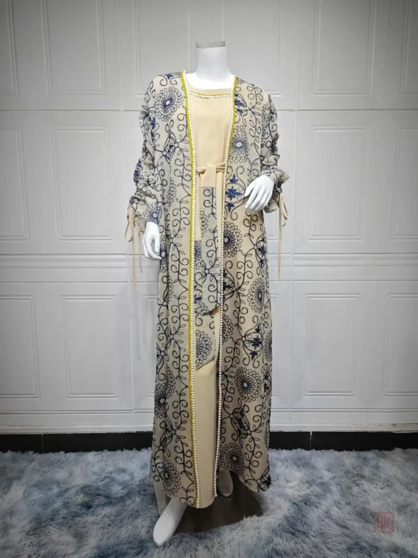 Ensemble kimono abaya chic et raffiné