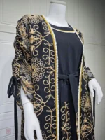 Ensemble abaya kimono pour une allure sophistiquée