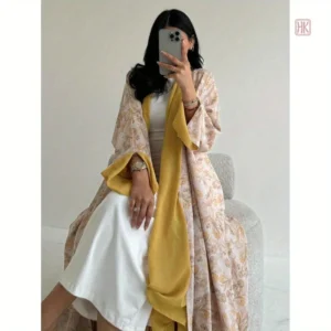 Kimono floral élégant pour femmes