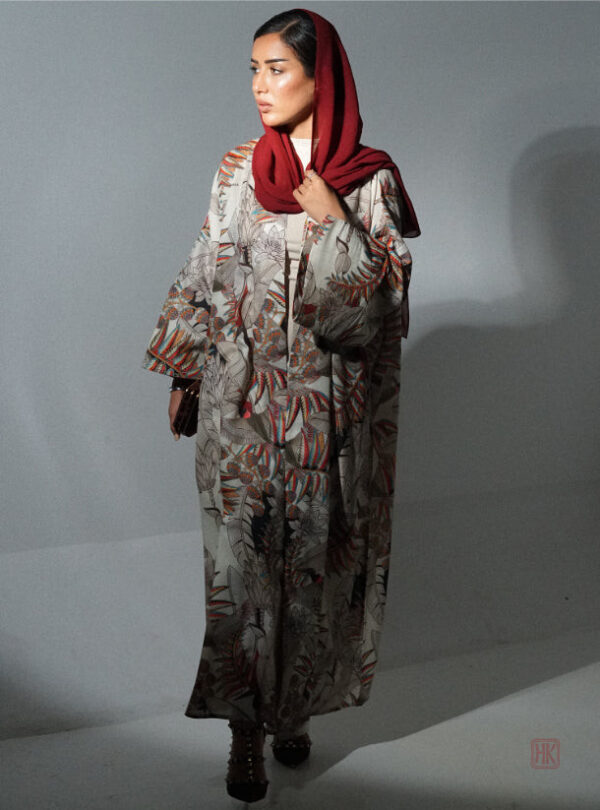 kimono-abaya-a-motifs-boho-1 Kimono Abaya à motifs Boho élégant et tendance