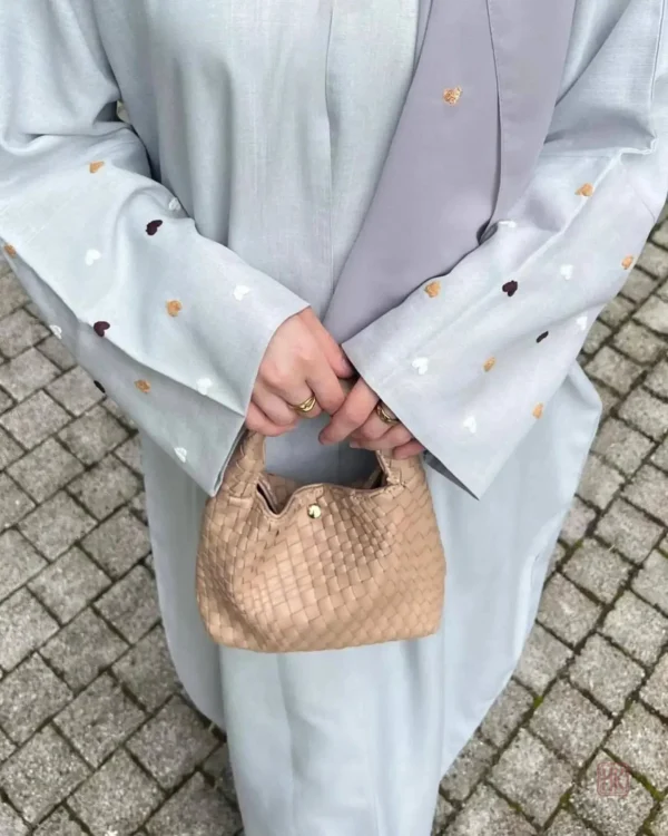 Abaya kimono en lin, confort et chic réunis