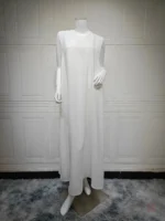 Abaya à la mode, design unique en bleu