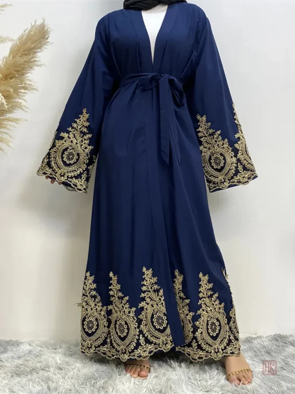 kimono-abaya-bleu-de-luxe-1 Kimono Abaya Luxe Bleu