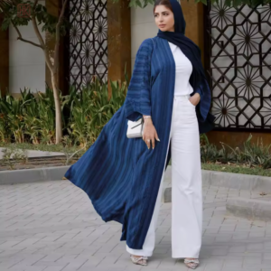 Kimono Abaya Bleu Roi élégant et stylé pour toutes occasions