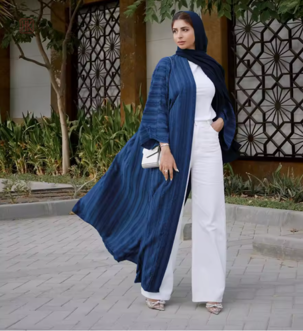 Kimono Abaya Bleu Roi élégant et stylé pour toutes occasions