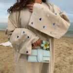 Abaya Kimono en Lin léger et respirant