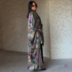 Kimono Abaya coloré avec design moderne