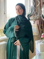 Kimono élégant pour abaya moderne
