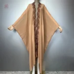 Abaya en mousseline élégante