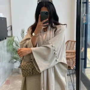 Kimono chic pour femmes, style abaya élégant