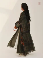 Abaya kimono chic, facile à porter au quotidien