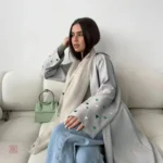 Kimono léger en lin, parfait pour une tenue décontractée